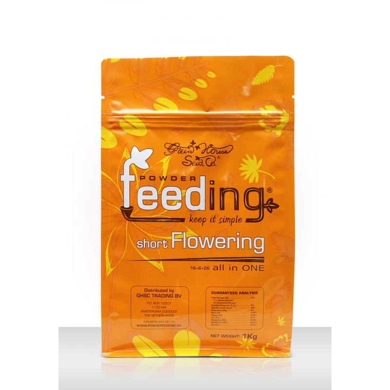 Powder Feeding Short Flowering 2,5 Kg Wuchs und Blüte