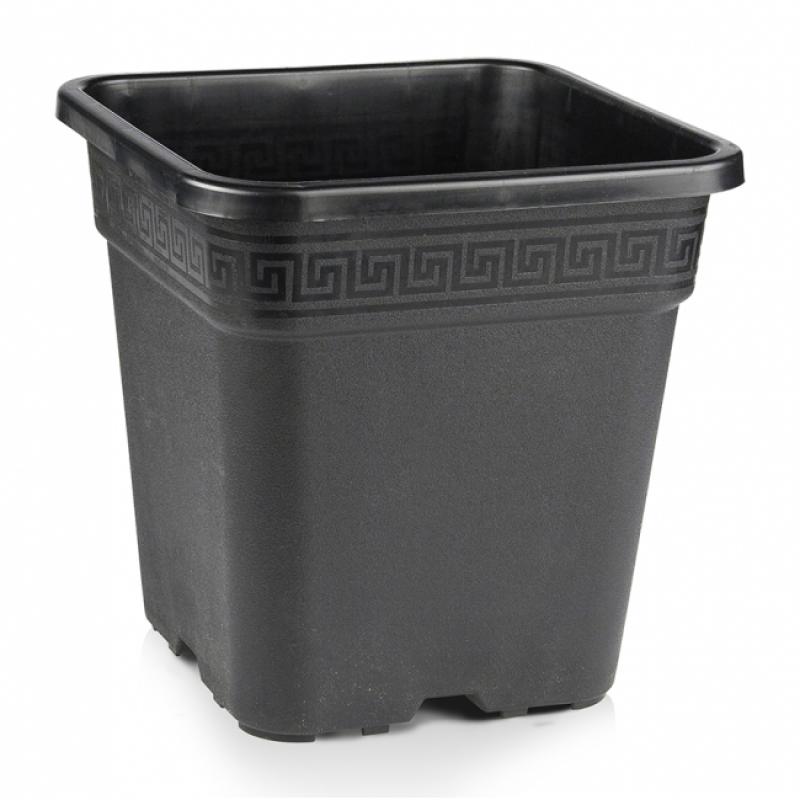 Topf viereckig 14 Liter 28,5 x 28,5 x 28,4 cm